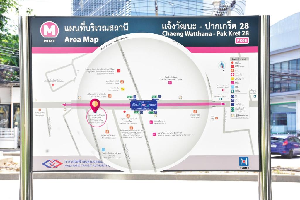 MRT area map